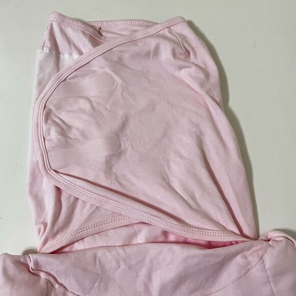 Nested Bean Zen Swaddle Classic Soft Pink Cotton Size 0-6 Months 7-18 lbs - Picture 6 of 12